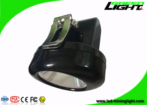 Portable 4000lux IP67 water-proof Miners Cap Lamps Cordless Dengan cara pengisian plug-in 2.8Ah 3.7v