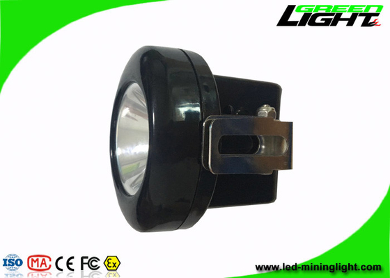 Portable 4000lux IP67 water-proof Miners Cap Lamps Cordless Dengan cara pengisian plug-in 2.8Ah 3.7v