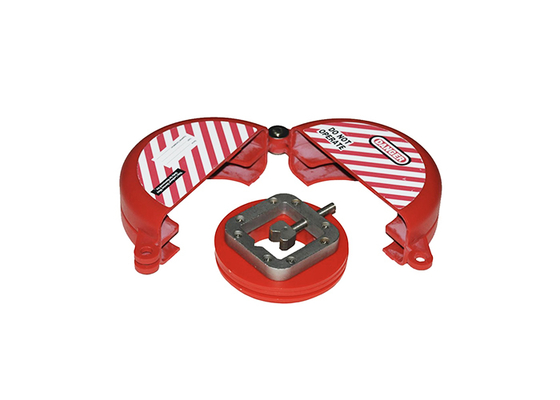 Pengunci Katup Gerbang Warna Merah untuk Katup 25mm-330 mm, Pengunci Katup Gerbang Standar Bahan ABS