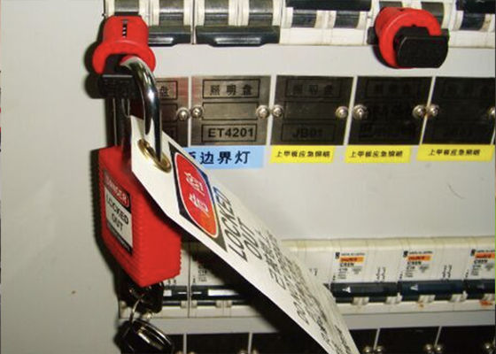 Pengunci Pemutus Mini Nylon PA, Pengunci Pemutus Sirkuit Miniatur, Pengunci Listrik Standar Pin Out