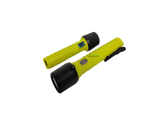 Senter LED Bahan Nilon Tahan Air IP68 Senter Magnetik CREE LED 6.8Ah
