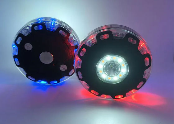 Lampu peringatan multi-mode LED Flash Beacon untuk Truk Trailer Kendaraan Peralatan Keamanan Jalan Raya LED working light