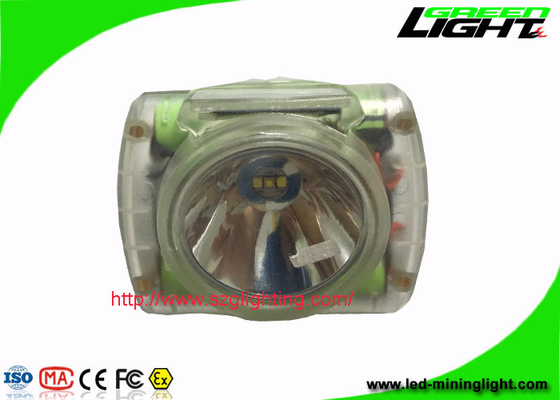 200g LED Mining Light 13000lux Brightness Dengan Transparan PC Shell