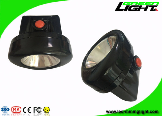 10000lux High Lightness LED Mining Cap Lamp 6-8 Jam Waktu Kerja Dengan Cangkang PC Berwarna-warni