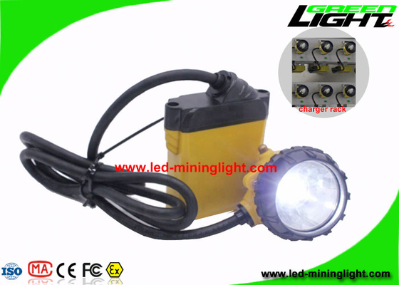 Headlamp Tambang Isi Ulang Hard Hat 3 Watt Dengan Mode Pencahayaan 4 Tingkat