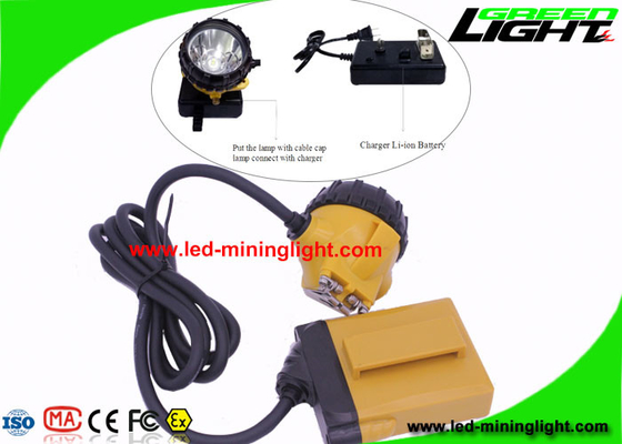 Headlamp Tambang Isi Ulang Hard Hat 3 Watt Dengan Mode Pencahayaan 4 Tingkat