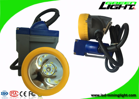Ringan LED Miners Light IP68 tahan air 15000lux High Brigtness Miners Helmet Light