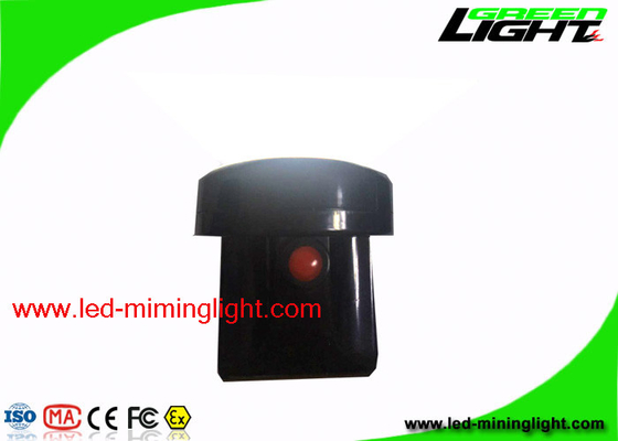 Black Shell LED Mining Headlamp Keamanan Tinggi Untuk Patroli / Overhauling / Darurat