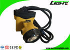 25000lux High Lightness LED Mining Headlamp Baterai Li - Ion Dengan Umur Panjang