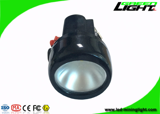 143g Weight LED Mining Headlamp 10000 Lux Dengan Cangkang Merah Dan Hitam Berwarna-warni