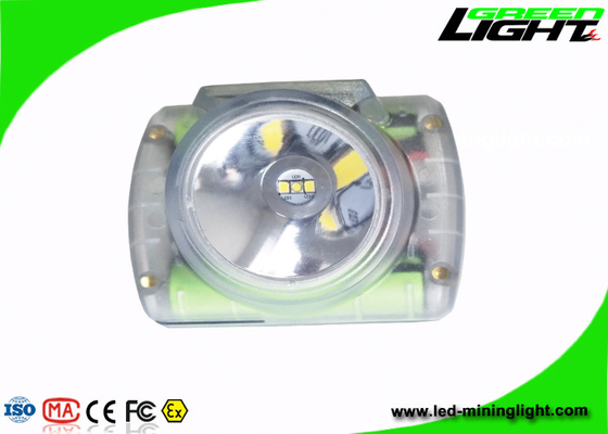 IP68 Explosion - Proof LED Mining Headlamp Dengan Kapasitas Baterai Li - Ion 480mA