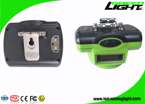 Layar OLED Isi Ulang LED Batubara Headlamp Tahan Air Dengan 14-16 Jam Waktu Kerja