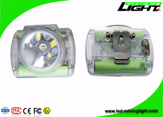 Lampu Depan LED Isi Ulang Tanpa Kabel, Lampu Penambangan LED Dengan Warna Transparan