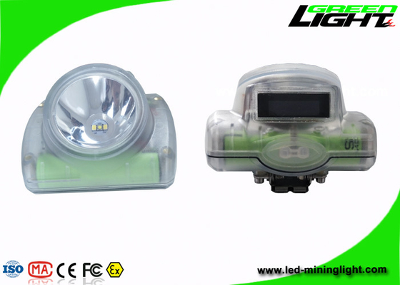 Lampu Depan LED Isi Ulang Tanpa Kabel, Lampu Penambangan LED Dengan Warna Transparan