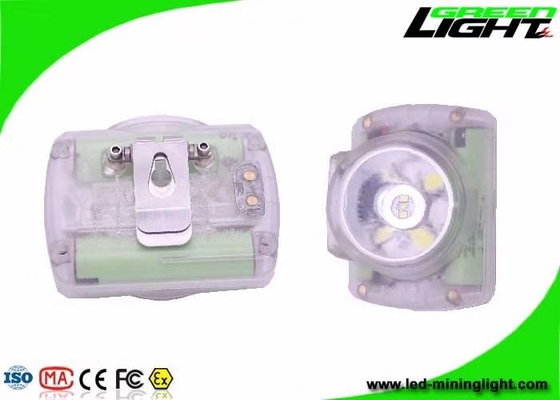 Lampu Topi Tambang LED Warna Disesuaikan 232lum Bercahaya Dengan Layar OLED