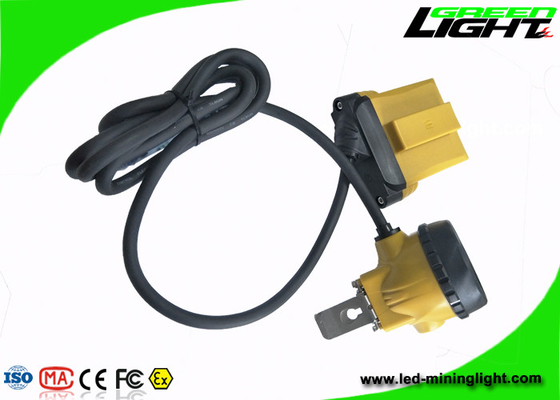 25000 Lux High Intensity LED Mining cap Light kinerja super umur 100000hrs dengan lampu peringatan daya rendah
