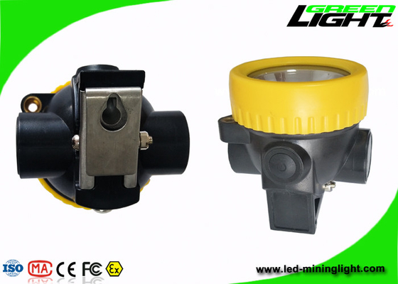 Cordless Miners Cap Lamp 4000lux Brightness Dengan Baterai Li-Ion Isi Ulang 2.2Ah