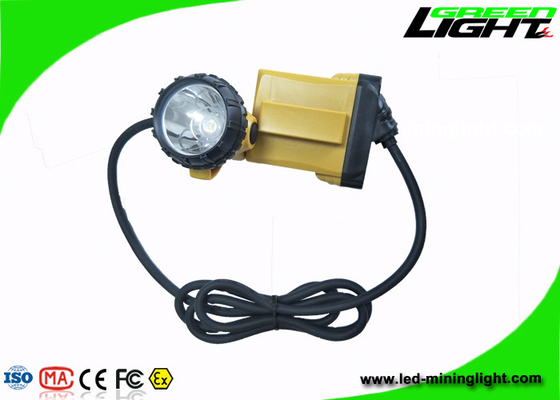 High Beam LED Mining Light, LED Mining Headlamp Dengan Paket Baterai Kapasitas Besar