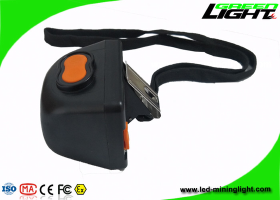 5.7Ah 3.7v Lampu Penambangan Batubara LED Kecerahan Lebih Tinggi 450mA Dengan Warna Oranye / Hitam
