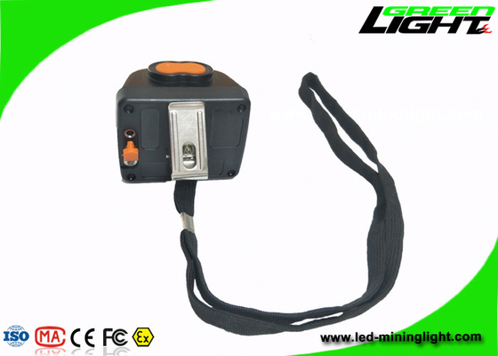 Lampu Tambang Batubara Anti Ledakan 220g Ukuran Kecil Dengan Layar Digital 8000lux Brightness
