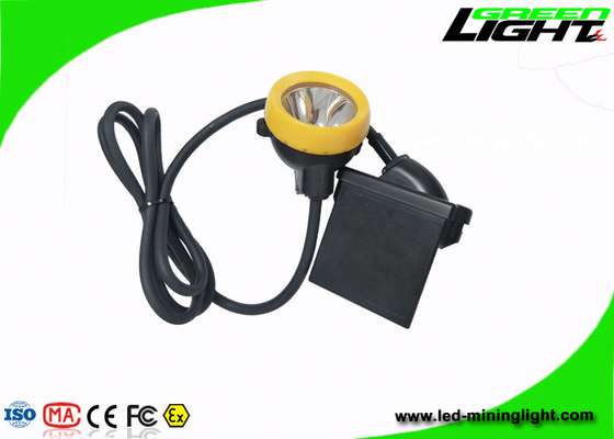 15000lux Brightness Miners Cap Lamp 216lum Illuminous Dengan 16 Jam Waktu Kerja