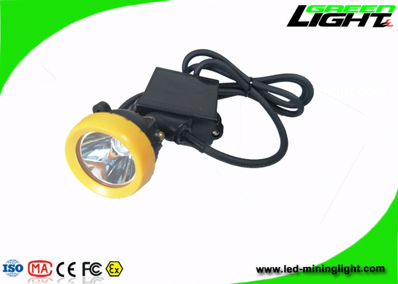 15000lux Brightness Miners Cap Lamp 216lum Illuminous Dengan 16 Jam Waktu Kerja