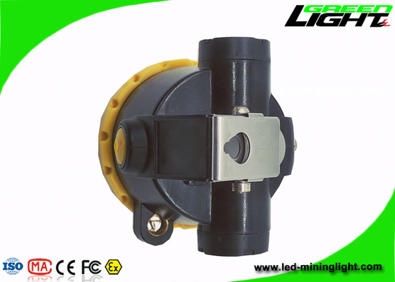 Explosion - Proof LED Cap Lamp 4000lux Brightness Dengan Baterai Li - Ion 2.2Ah
