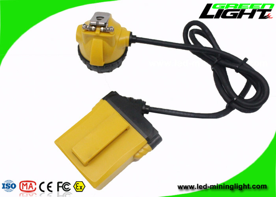 25000 Lux High Beam Corded Led Mining Headlamp Anti Explosive IP68 Waterproof