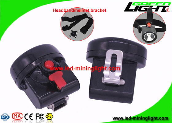 180mA 85 Lum Cordless Coal Miners Lamp, Safety Miners Head Torch Isi Ulang