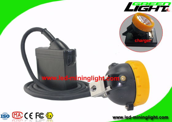 Lampu Penambangan Batubara Tahan Air IP68 10000 Lux 18 Jam Waktu Kerja Dengan SOS Flash