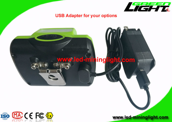 Lampu Tambang Tanpa Kabel Bahan PC Keras 13000 Lux Lampu Helm Daya Tinggi 1.78W