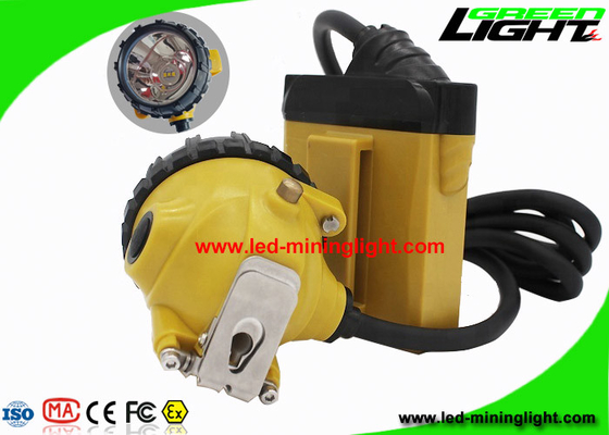 10.4Ah Miners Helmet Light High Low Beam Cree Dengan Kabel SOS Peringatan Daya Rendah
