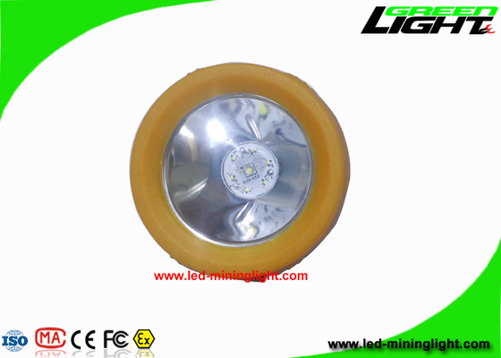 Portable 10000 Lux Cordless Cap Lamp High Low Beam 3.8Ah Dengan Pengisi Daya USB / DC