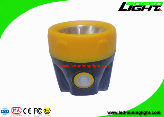 Portable 10000 Lux Cordless Cap Lamp High Low Beam 3.8Ah Dengan Pengisi Daya USB / DC