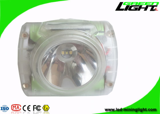 Lampu Tambang Tanpa Kabel IP68 Bahan Bahan PC Keras Isi Ulang Bukti Air