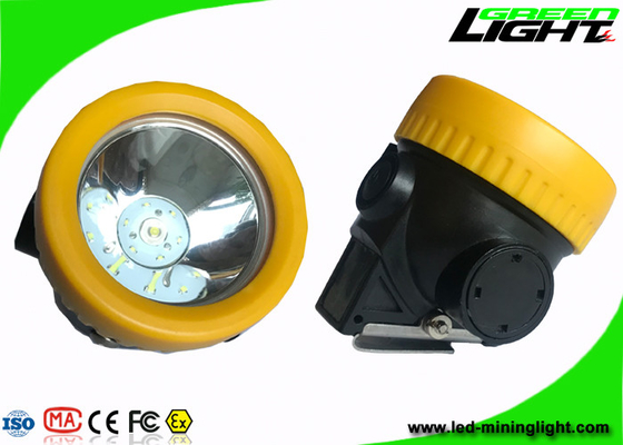 Lampu Tambang Tanpa Kabel LED Bukti Air Warna Kuning / Hitam Bahan ABS 4000 Lux