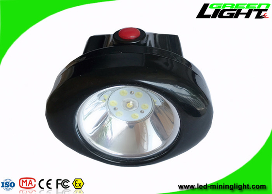 Lampu Penambang Tanpa Kabel Isi Ulang Ringan 10000 LUX Kecerahan Tinggi