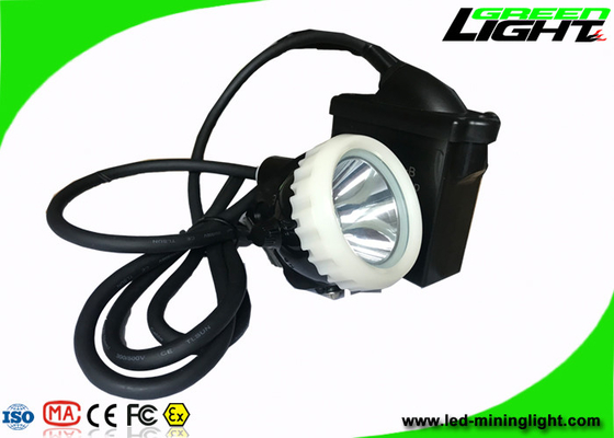 Lampu Penambangan LED Bawah Tanah Isi Ulang 6.6Ah 4000 Lux 1000 Siklus Baterai