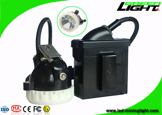 Lampu Penambangan LED Bawah Tanah Isi Ulang 6.6Ah 4000 Lux 1000 Siklus Baterai