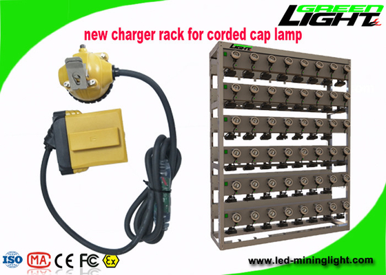 25000lux LED Mining Light High Beam 10.4Ah Kapasitas Dengan Cable Flashing Light