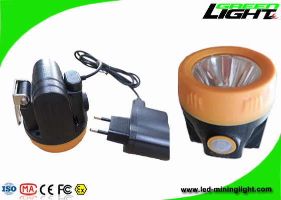 Lampu Pertambangan Tanpa Kabel Intensitas Tinggi 10000lux Bahan ABS Isi Ulang 1.1W