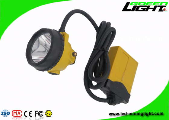 Lampu Led Topi Keras Penambangan Anti Peledak 10.4Ah 25000lux Keselamatan Isi Ulang