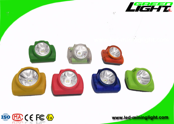 PC Beam Cordless Mining Lights Keselamatan Layar OLED Isi Ulang Dengan Baterai Lithium