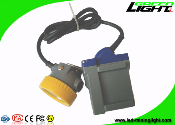 6.6Ah Baterai Li-ion Lampu Pertambangan LED 15000lux Lampu Berkabel Balok Tinggi Tahan Api