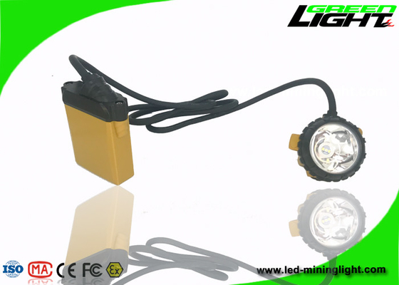 Hard Hat LED Mining Light Bahan ABS 25000Lux Brightness 13-15hrs Waktu Kerja
