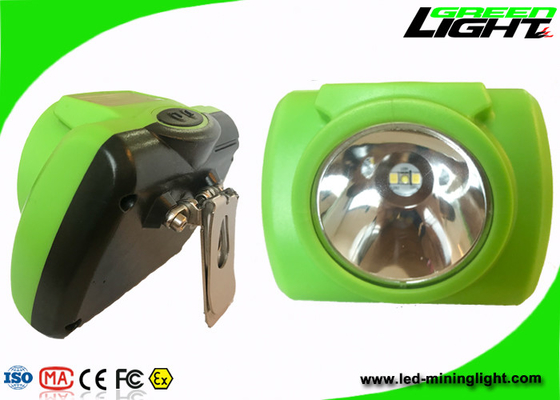 IP68 Waterproof Mining Hard Hat Led Lights, Bahan PC Miners Helmet Light