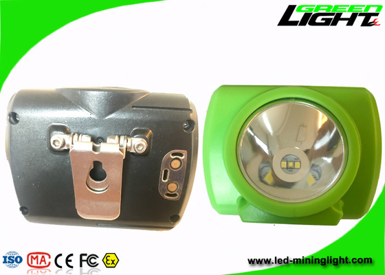 IP68 Waterproof Mining Hard Hat Led Lights, Bahan PC Miners Helmet Light