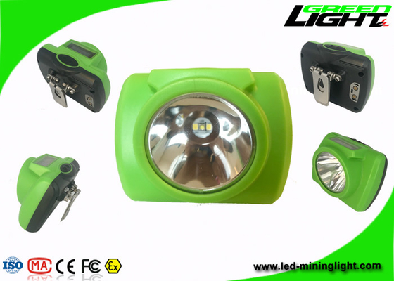 Undergroud LED Mining Light Lighweight OLED Screen 3.7V 14-16hrs Waktu Kerja
