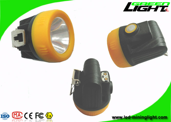 Lampu Helm Lampu Tambang Tanpa Kabel Bawah Tanah IP68 Dengan Saklar Indikasi Pengisian USB