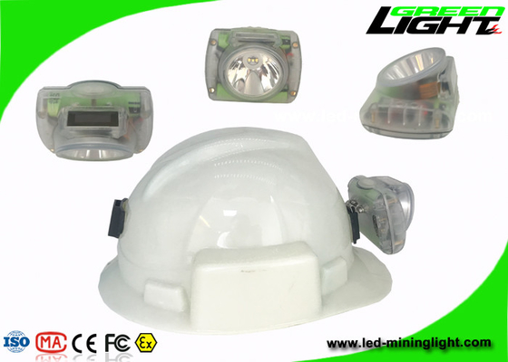 Safety IP68 Waterproof Cordless Mining Lights Kecerahan 13000lux Dengan Layar OLED